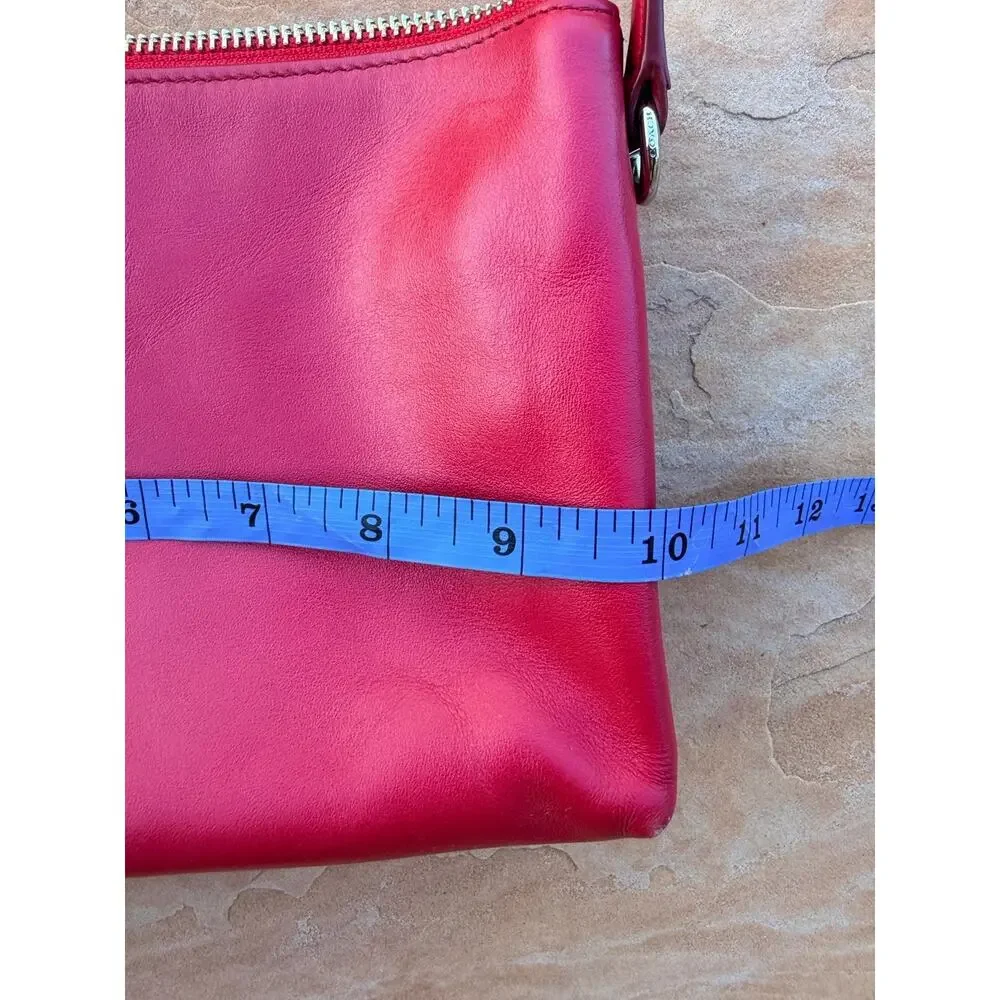 COACH Red Shoulder Bag Pochette 20a